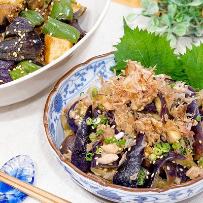 なすのみそ炒め