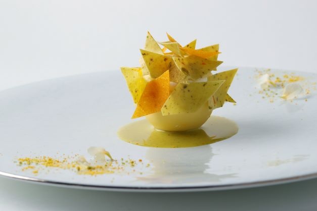 新しいシェフズコースに登場するアミューズ、 