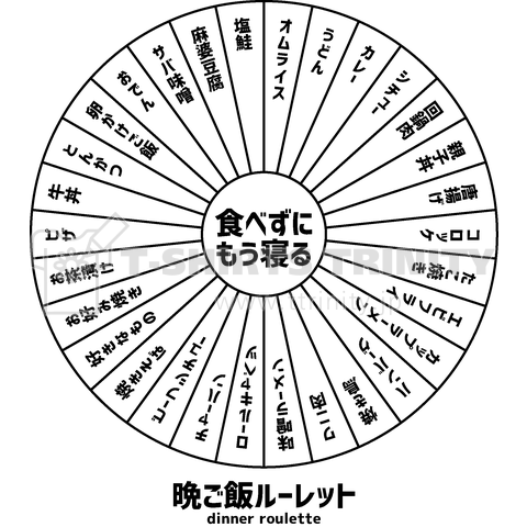 夜ご飯 外食 ルーレットTikTok
