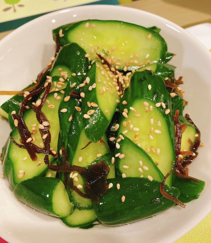 ※昆布茶できゅうりの一本漬け＊