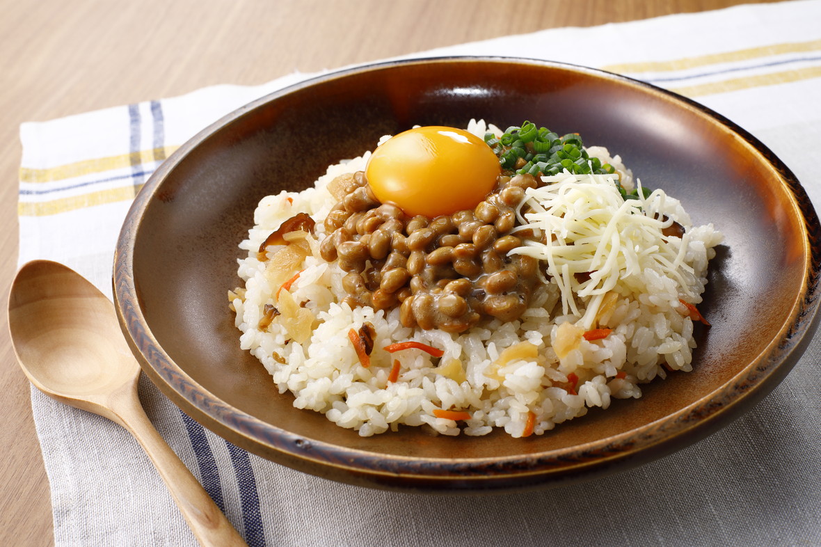 豆腐のかつおぶし納豆チーズ焼きのレシピ