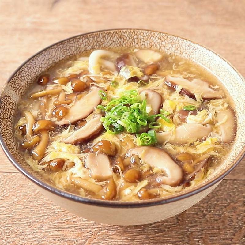 おなかにやさしい ふわふわ卵のあんかけうどん