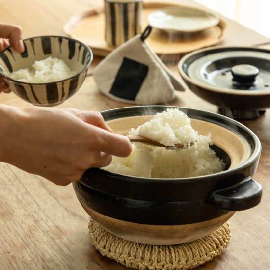 長谷園 かまどさん 三合炊き ３合 土鍋の通販 by らくまっ子ラクマ