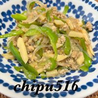 豚ひき肉と春雨炒め 子どものお手伝い料理