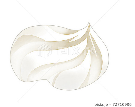 ホイップクリームのイラスト無料のフリー素材 イラストエイト