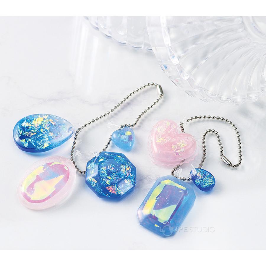 レジンで作る、お花を閉じ込めたアクセサリーたちmarry マリー