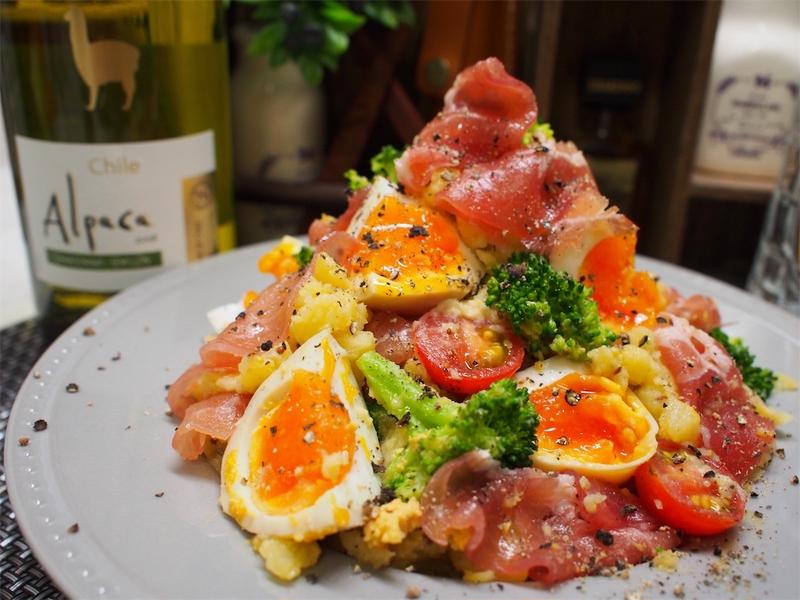 おつまみにぴったり！ 居酒屋風ポテトサラダ