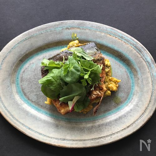 DELI サバの燻製とレンズ豆のサラダ : vivo daily stand 大森店