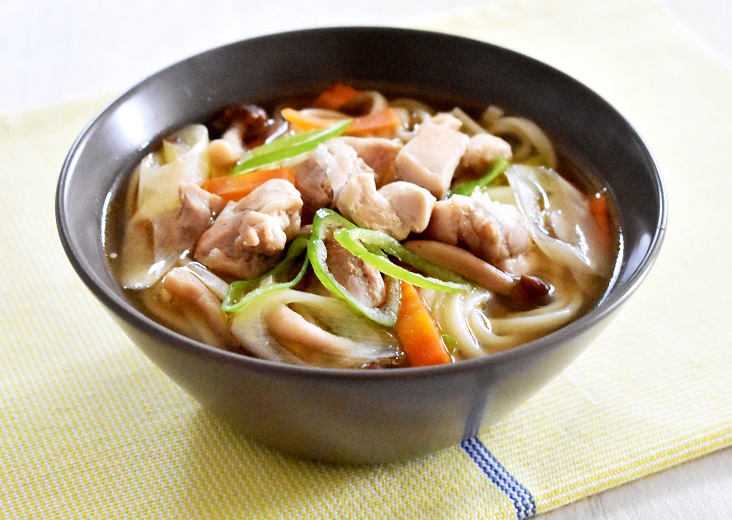 温野菜サラダうどん