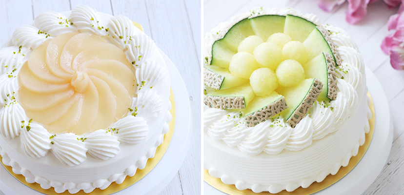 いちごがない時期のデコレーションケーキ