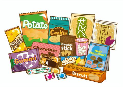 かわいいハロウィンお菓子 詰め合わせ 無料イラスト54482素材Good