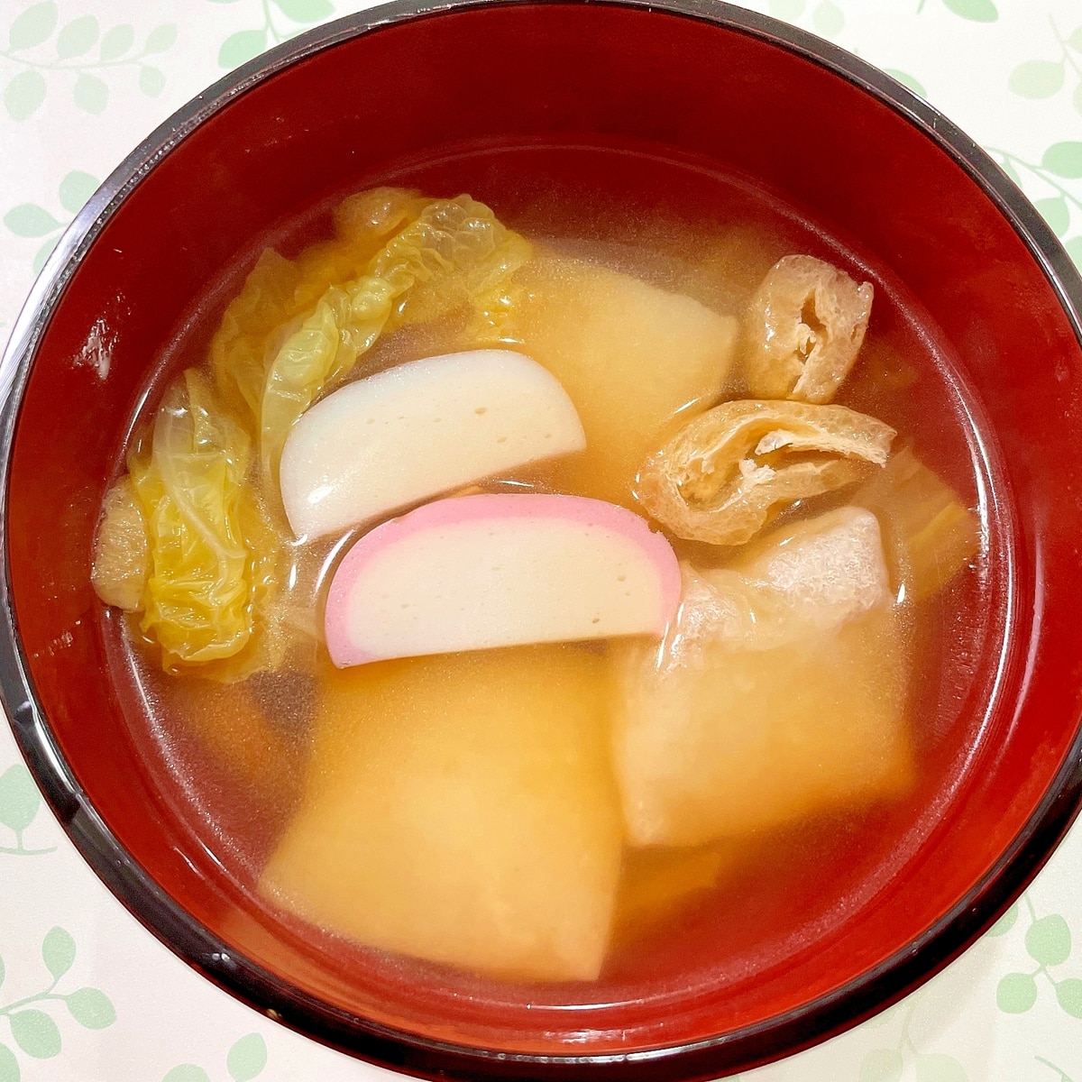 だしパックで簡単本格！お雑煮