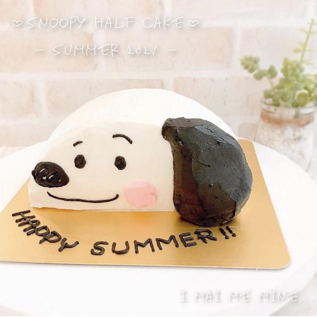 簡単なハーフケーキの作り方