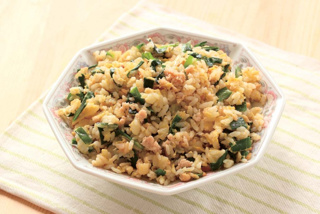 鮭とねぎの炒飯