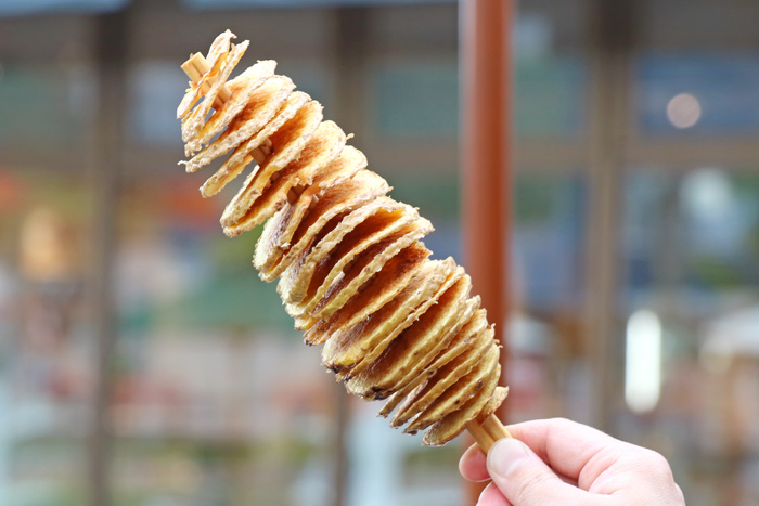 唐揚げ粉で☆トルネードポテト☆ by totolowクックパッド簡単おいしいみんなのレシピが392万品