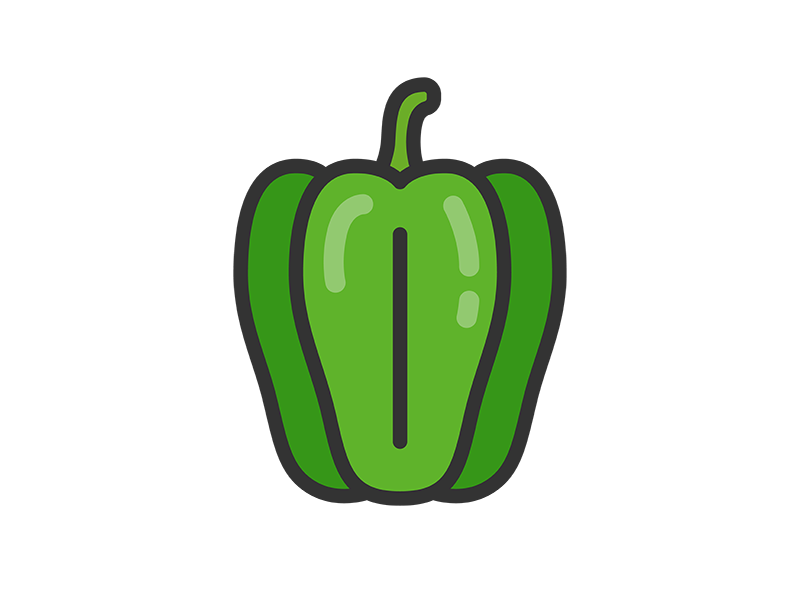 野菜アイコンセット無料ベクトル素材