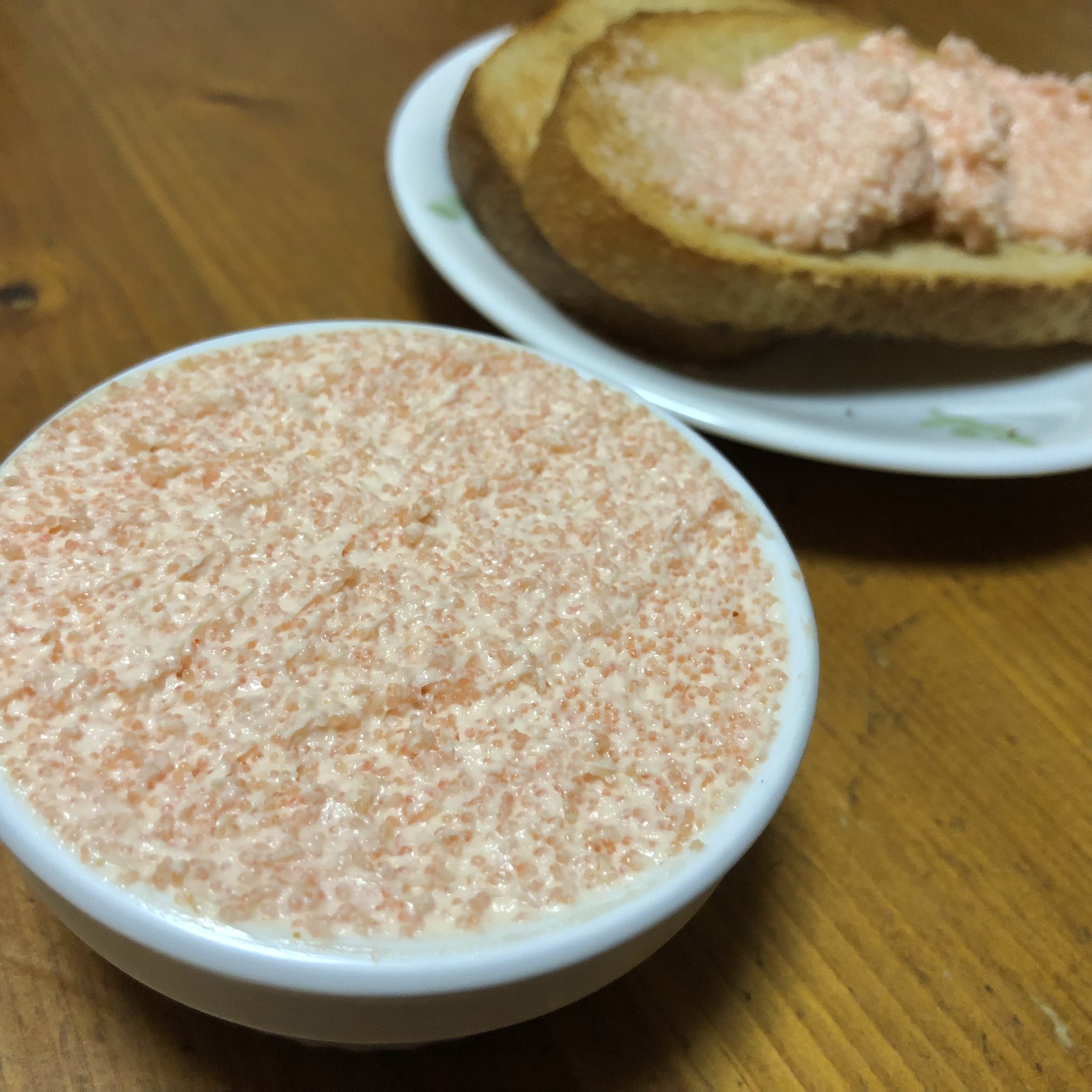 こなログ 明太サワークリームディップ - 独楽ログ〜こまログ