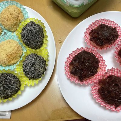 もち米なしご飯でおはぎ あっさりモチモチ- YouTube