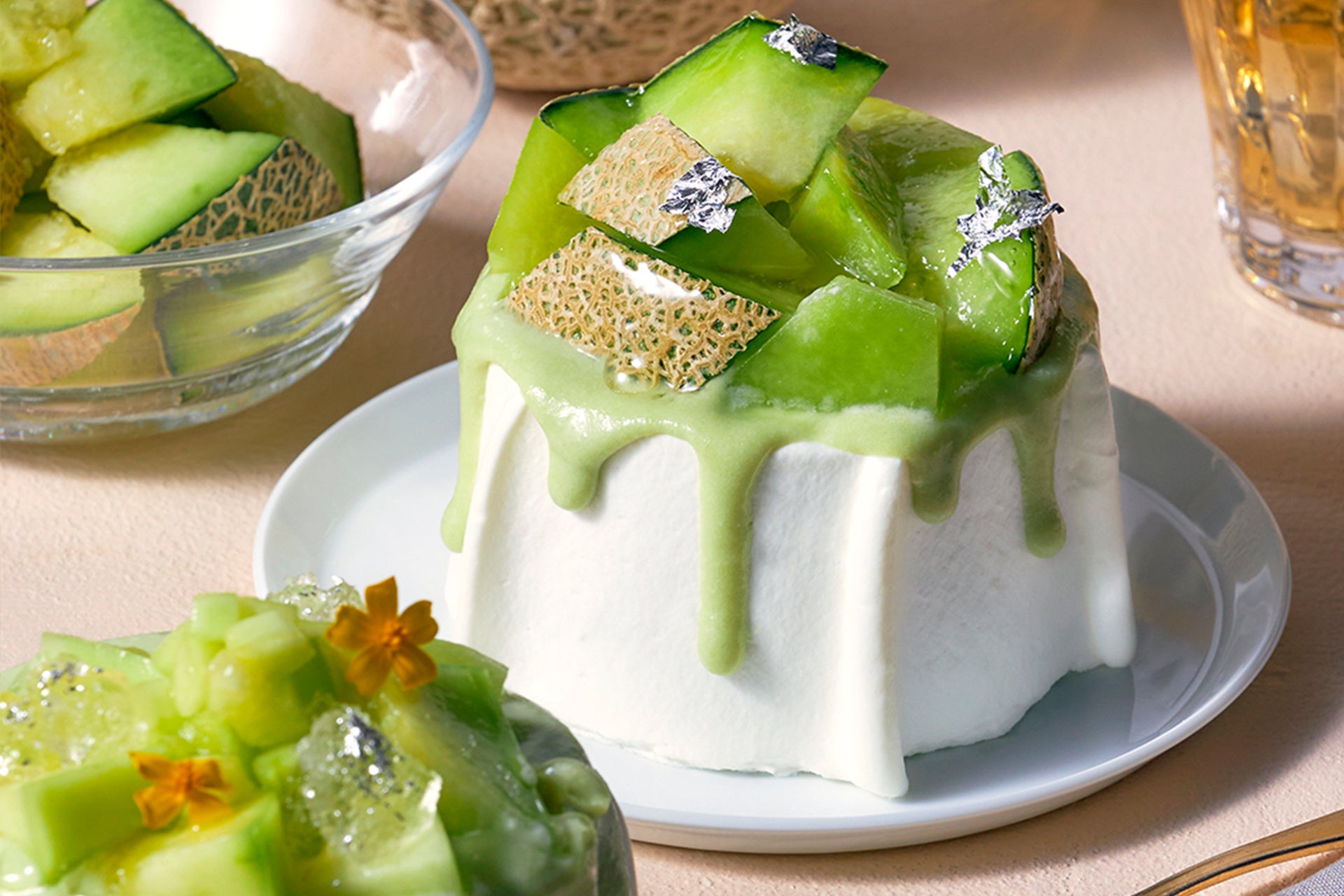 メロンのシフォンケーキの作り方 本格プロレシピ 失敗しないポイント How to make Chiffon Cake of melonCoriscooking - YouTube