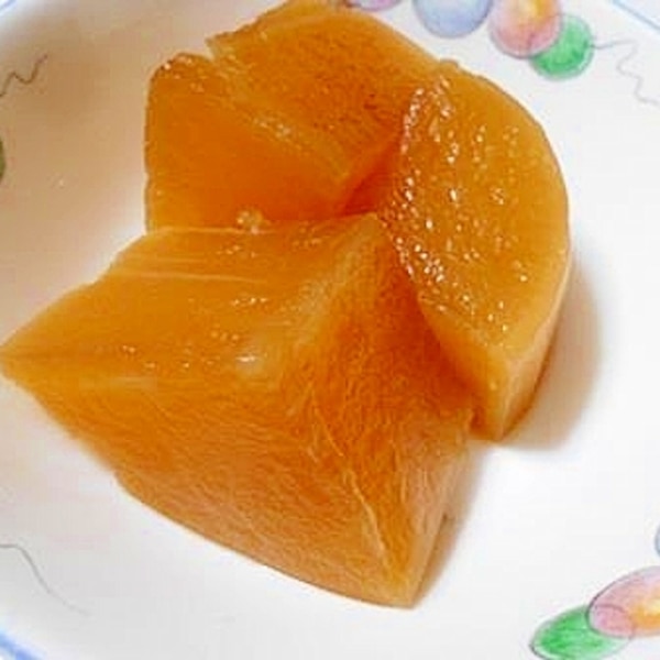 めんつゆで簡単 大根の生姜あんかけ