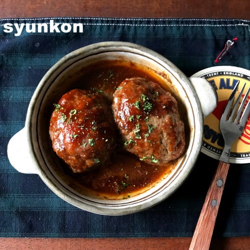 あふれ出る肉汁！ CAFE CINNAMON ニキズキッチン02「デミグラスハンバーグ」