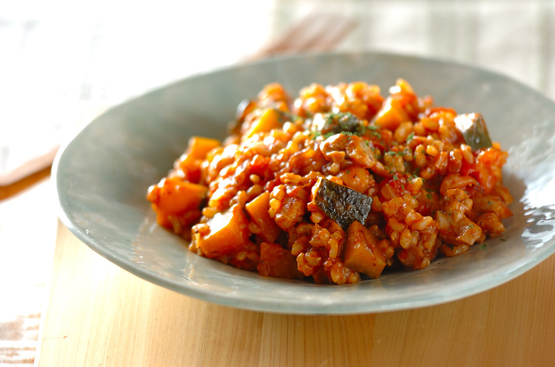 トマトリゾット献立～越後の食卓応援レシピ～お知らせ・ブログバイオテックジャパン公式ショップ 越後くらぶ