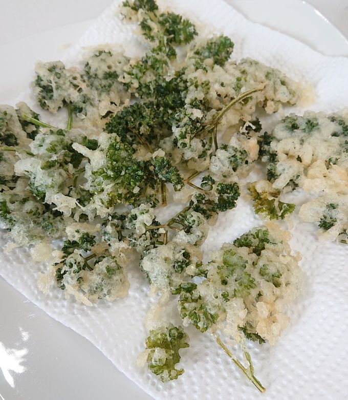 失敗しないかき揚げレシピ。片栗粉、焼酎、オリーブ油で超簡単サクサクに！三越伊勢丹の食メディアFOODIE フーディー