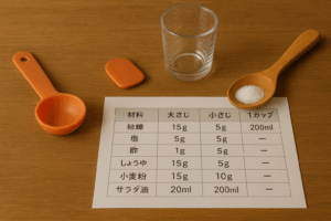 大さじ、小さじ、計量カップの分量や正しい計り方 - 調理の際の基礎知識 料理の基礎レシピサイトNadia