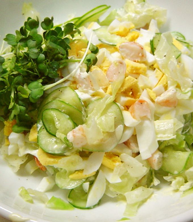 春キャベツのだしあえ