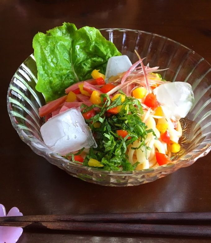 ぶっかけそうめん うどんOlive Oil Life オリーブオイルライフ