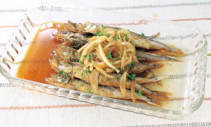 ししゃもの南蛮漬け風