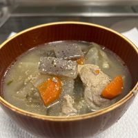 具材たっぷり！じゃがいもと玉ねぎの豚汁風クラシル