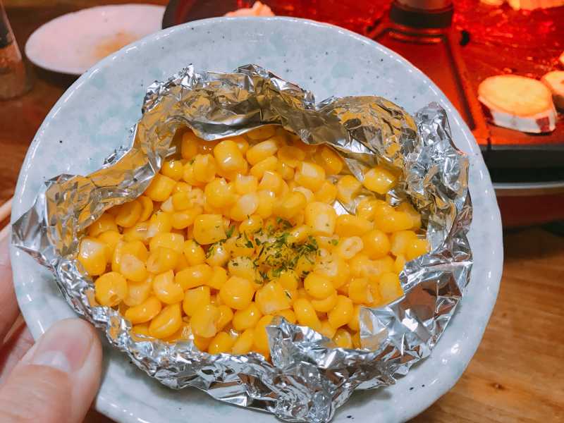 無限にいける♡ とうもろこしのバター醤油炒め☆青のり香る♪