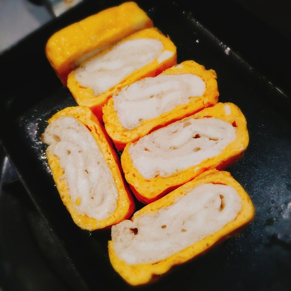 ★黄身と白身を分けて焼く。2色卵焼き★