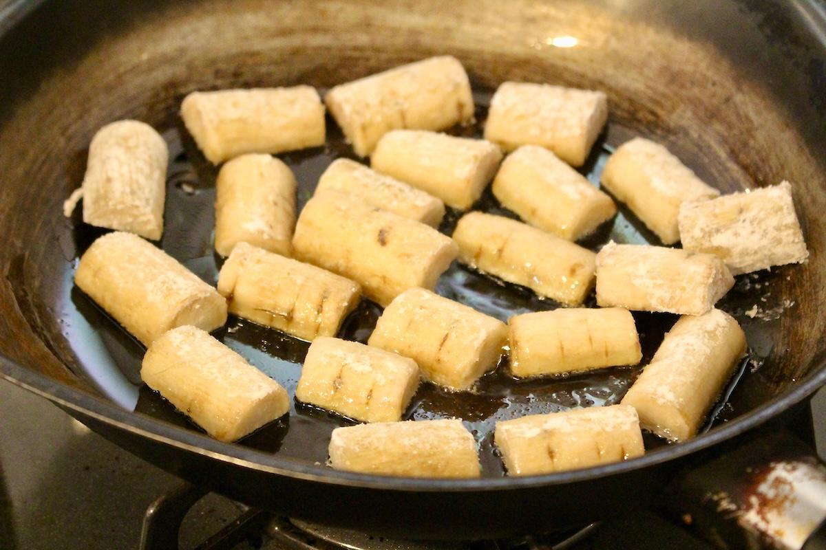 まるで酢豚のような味わい♪ タラとごぼうの甘酢炒め