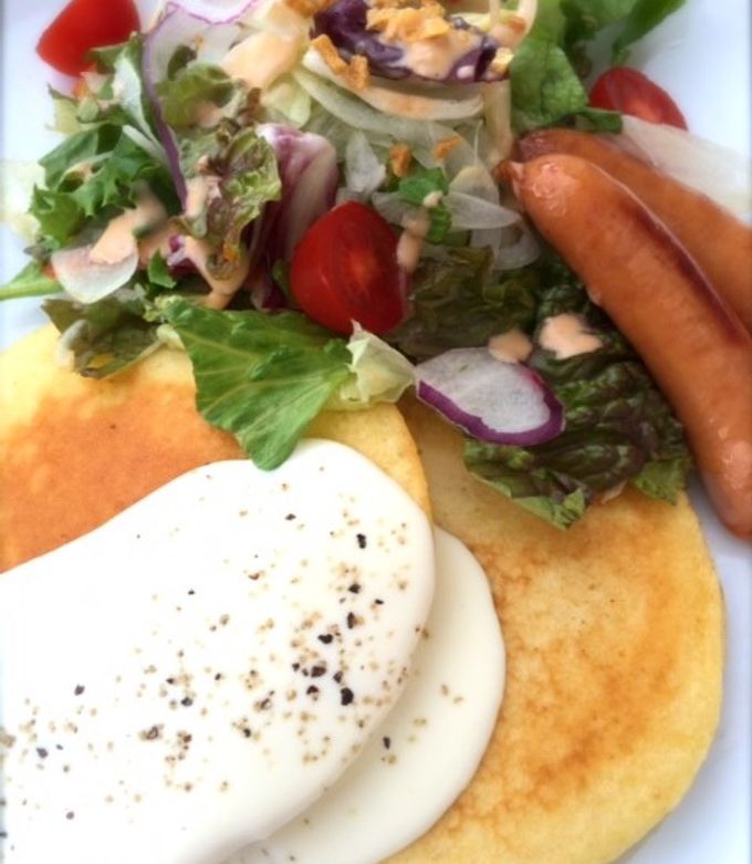 ホットプレート・プチパンケーキ - レシピナビ