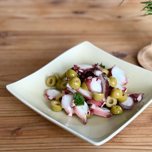 サッパリ！タコのセビーチェ風