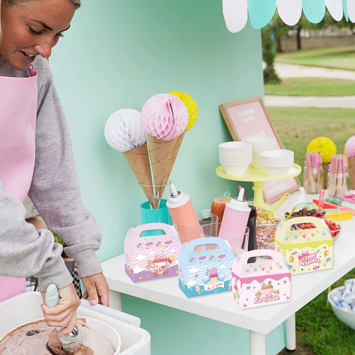 韓国にギフトを贈るならdponGift ディーポンギフトパーティーパックアイスボックスケーキ