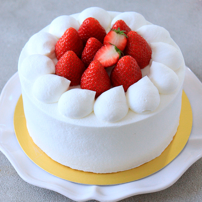 基本のドームショートケーキ