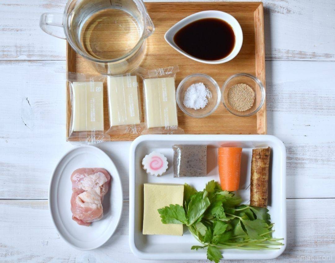 めんつゆで作る『我が家のお雑煮』