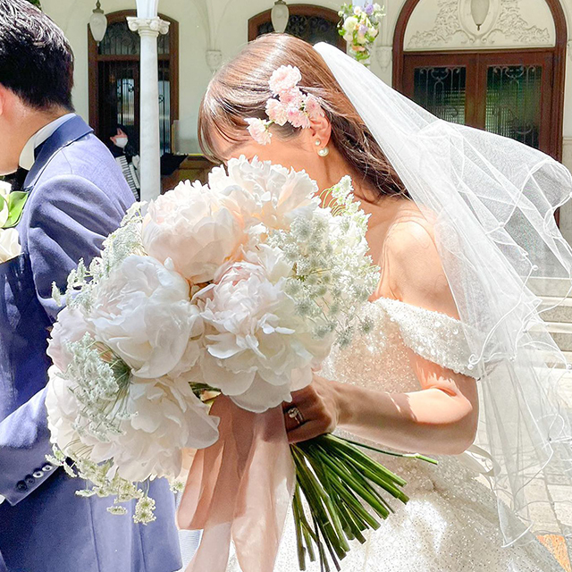 生花・今月はブーケ♡芍薬がとっても華やかです！ - Flower Impression