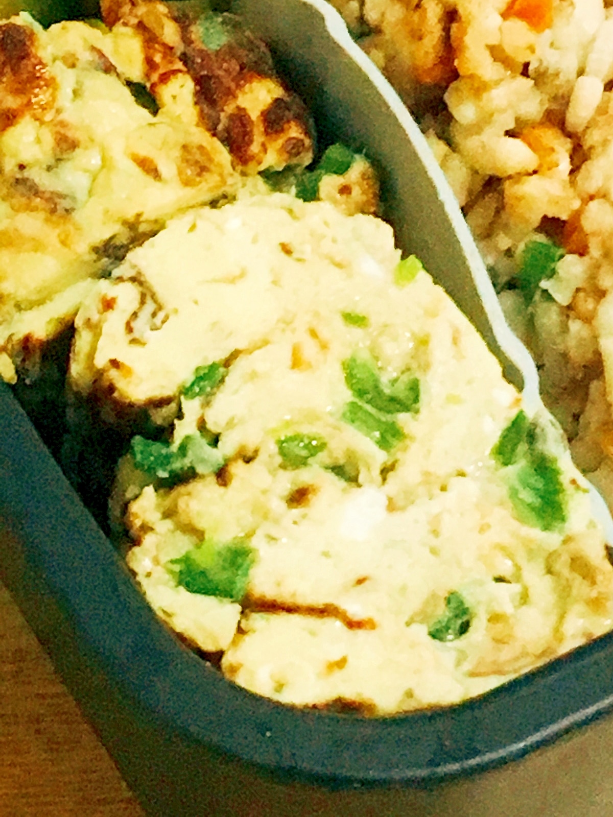 料亭の味 ネバネバオクラの卵焼き