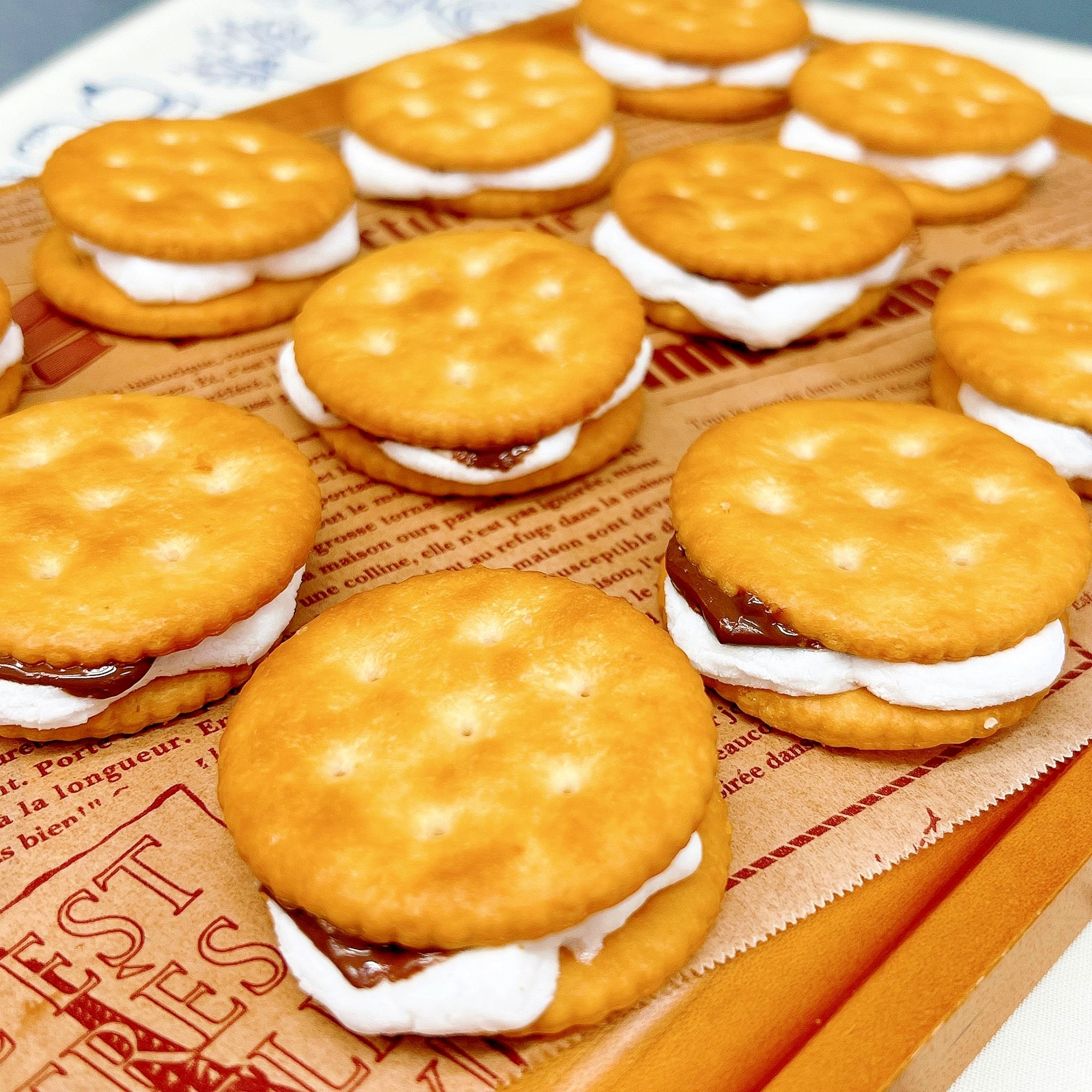 アレンジ！あにまるクッキーキットで作るマシュマロサンドクッキー共立食品株式会社