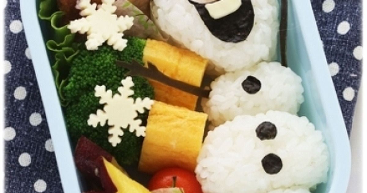 かわいいディズニープリンセス弁当のアイデア集