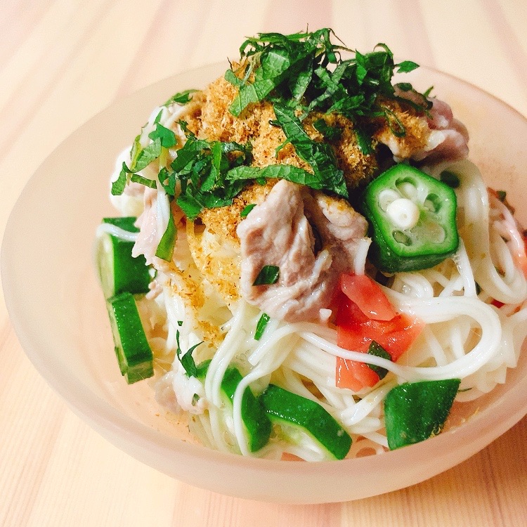 中華麺、そうめん、そばのカロリー比較ダイエット中でも気軽にカレーアレンジ吉田製麺