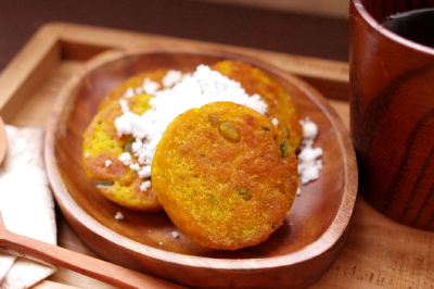 もちもち♪タレ要らずの簡単かぼちゃだんご★