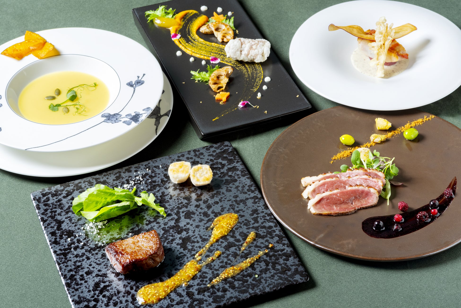 本格フランス料理のシェフが作る 豪華海鮮オードブル & おうちで作ろう本格フレンチフルコース 伊勢海老、鮑入り豪華ハレの日御膳！全9品２段重！フレンチ レストランKIYAMURA キヤムラ の通販・お取り寄せなら ぐるすぐり