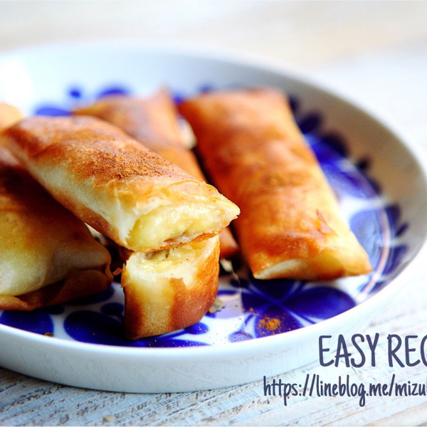 余らせがちな春巻きの皮で！かわいいおうちスイーツを作ろうレシピサイトNadia