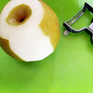 梨の切り方と飾り切り