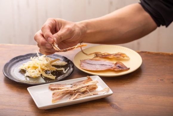 さきいかのキムチうまっ。人気商品で売り切れ多いから自作もチャレンジ。初回にしちゃ上出来。おうち時間の楽しみ。さきいかキムチ石川食品加工店石川さゆり宮城大崎大崎グルメ鹿島台肉のマルハチ仙台仙台グルメ若林肉屋美味良店ベストオブ